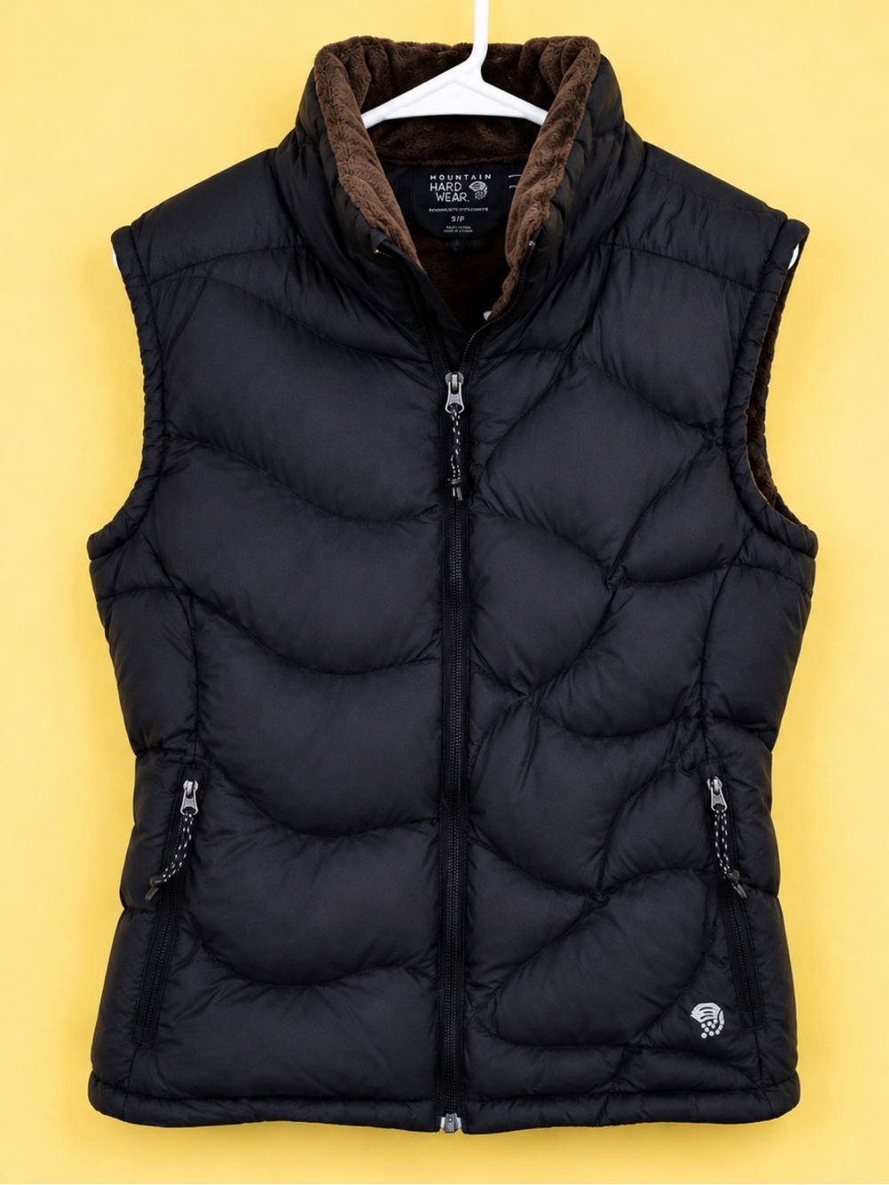 Mountain Hardwear Women's "Downtown" Down Vest Black Size Small New Without Tags - Picture 3 of 13